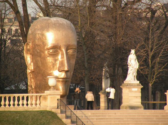  Tête dorée, jardin du Luxembourg